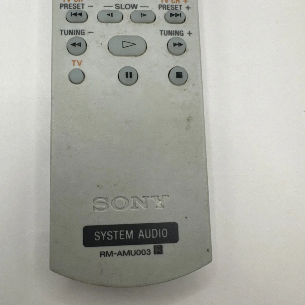 Sony Remote RM AMU003 System Audio TV Video Karaoke Theatre Menu Used